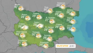 Предимно слънчево и почти без валежи днес