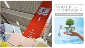 Kaufland предлага пилотно на пазара багрен домашен текстил с 0% вода от българския производител „Аглика“