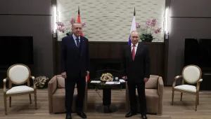 Путин и Ердоган се срещнаха за първи път след повече от година