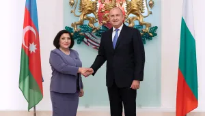 Президентът се срещна с председателя на парламента на Азербайджан