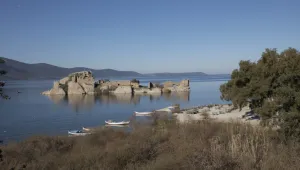 Рекордните температури и сушата разкриха потънало село (ВИДЕО)