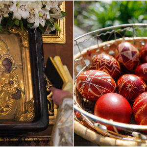 Защо се поставя яйце на иконата на Великден? (ВИДЕО + СНИМКИ)