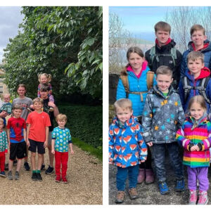 След рак, вазектомия и "намалена плодовитост": родители на 13 деца чакат бебе №14 (СНИМКИ)