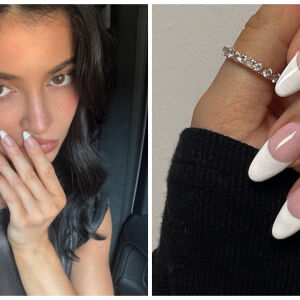Дълбок френски маникюр - фаворитът на Кайли Дженър и новият тренд за лято 2025 (СНИМКИ)