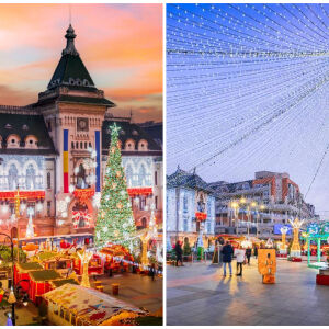 Ледена пързалка, вкусна храна и концерти на коледните базари в Румъния (СНИМКИ)