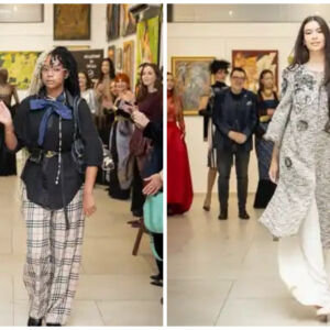 "Вечер на стила - Glam Night" с отливка на дизайнерски ръце върху рокля и още бляскави визии