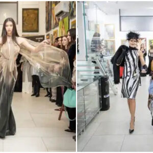 "Вечер на стила - Glam Night" с отливка на дизайнерски ръце върху рокля и още бляскави визии