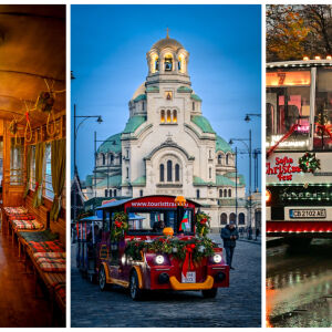 Коледни трамваи, автобус и влак в София - маршрути и цени