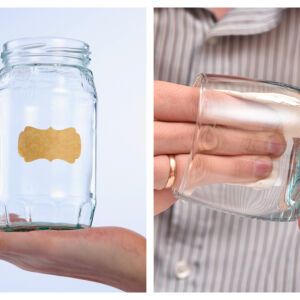 5 начина да премахнем лепкавите остатъци от стикери по стъклени предмети