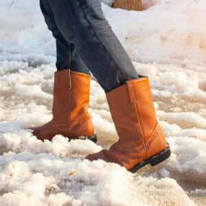 Как ефективно и лесно да почистим обувките от петна от сняг, сол и киша