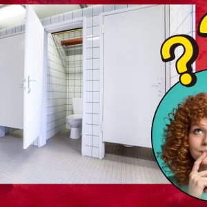 Замисляли ли сме се защо вратите на обществените тоалетни не стигат до пода