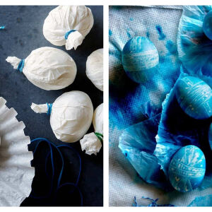 Нов хит за Великден: боядисване на яйца с японски шарки в стил шибори