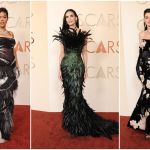 Черни рокли заляха червения килим на "Оскар" 2026 - препратка към войната в Иран? (СНИМКИ)