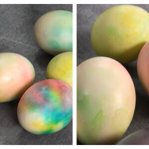 Великден 2026: как да боядисате красиви пастелни яйца с алуминиево фолио