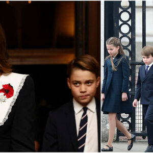 Дебютът на принц Джордж: Къде са Шарлот и Луи? (СНИМКИ)