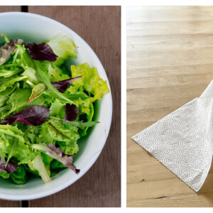  Запазете салатата свежа – трик с кухненска хартия за хрупкави листни зеленчуци