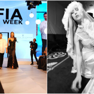 Sofia Fashion Week: Дизайнер създава 12 визии за 10 дни и открива ревюто с булка с черен букет! (ВИДЕО)
