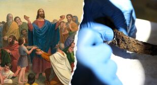 Откриха 1500-годишен християнски амулет с послание на лист от злато в Турция