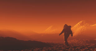 Прашна буря е „изпила“ водата на Марс?