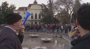 Пловдивчани излязоха на протест с искане за по-добър градски транспорт