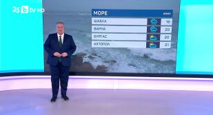 Снимка Времето - Обедна емисия - 18.11.2025	