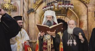 Патриарх Даниил е на първото си посещение в Йерусалимската патриаршия (ВИДЕО)