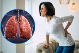 Защо ракът на белия дроб причинява болки в гърба?