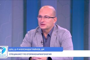 Снимка Доц. д-р Александър Райнов: Колко дни са безопасни капките за нос (ВИДЕО)