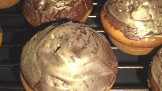 Двойно шоколадови златни кексчета