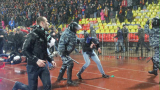 Бой прекъсна мач в Русия /ВИДЕО/