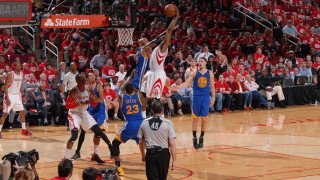 Хюстън нанесе първа загуба в плейофите на шампиона Голдън Стейт (ВИДЕО)