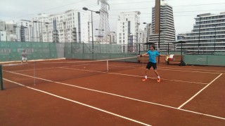 Григор Димитров тренира усилено преди мача с Весели (ГАЛЕРИЯ)