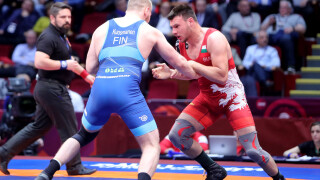 Кирил Милов остана със сребро от европейското по борба