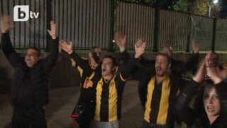 Еуфория в Пловдив, посрещнаха играчите на 