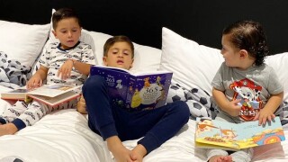 И най-малкият Меси тренира (ВИДЕО)