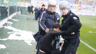 Пострадалият фен от 