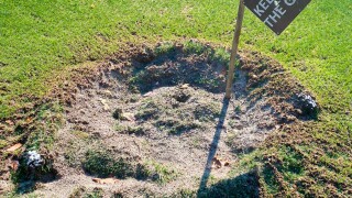 Снаряди на тренировъчната база на 