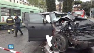 Трамвай блъсна звезда на Лацио