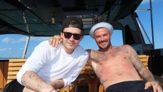 Дейвид Бекъм с първи думи за скандала със сина му (ВИДЕО)