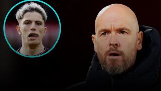 Гарначо срещу Тен Хаг в социалните мрежи