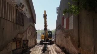 Демонтажът на 