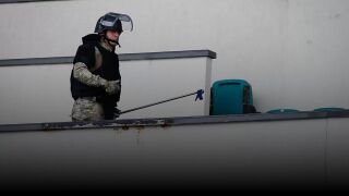 Сапьори във ВИП-а на дербито ЦСКА - Левски (ВИДЕО)