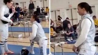 Дисквалифицираха фехтовачка, отказала дуел с трансджендър (ВИДЕО)