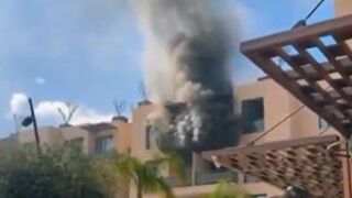 Изгоря хотел на Кристиано Роналдо (ВИДЕО)