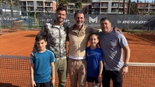 Григор Димитров изпрати две българчета в академията на Муратоглу 