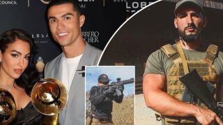 От страх: Кристиано Роналдо сменя бодигарда си (ВИДЕО)