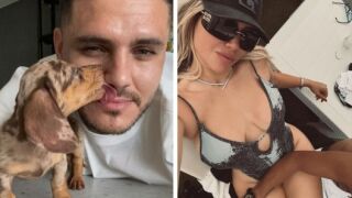 Уанда Нара не дава децата на Икарди, полицията се намеси