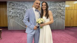 Стефани Стоева сключи брак с физиотерапевта си