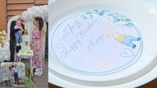 Зайчета и лимони за първия рожден ден на Тиаго на Ивет (ВИДЕО+ГАЛЕРИЯ)