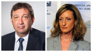 Снимка: Иван Шишков и Зинаида Златанова - гости в "Лице в лице"